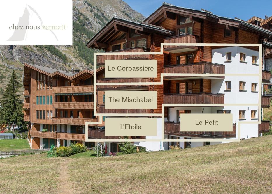 Chez Nous Zermattアパートメント エクステリア 写真
